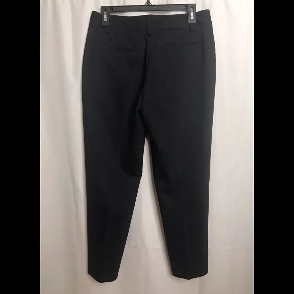 Alice + Olivia Black Ankle Dress Pants 6